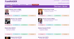 Desktop Screenshot of funerader.net